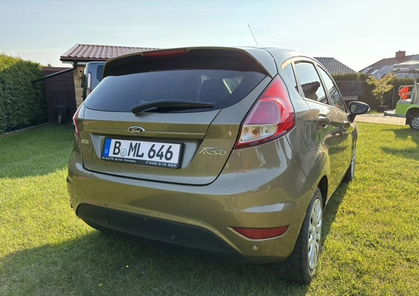 Ford Fiesta cena 20500 przebieg: 116250, rok produkcji 2012 z Malbork małe 254